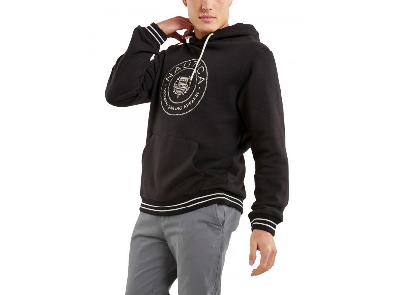 Nautica Hyde OH Hoody férfi kapucnis pulóver – fekete