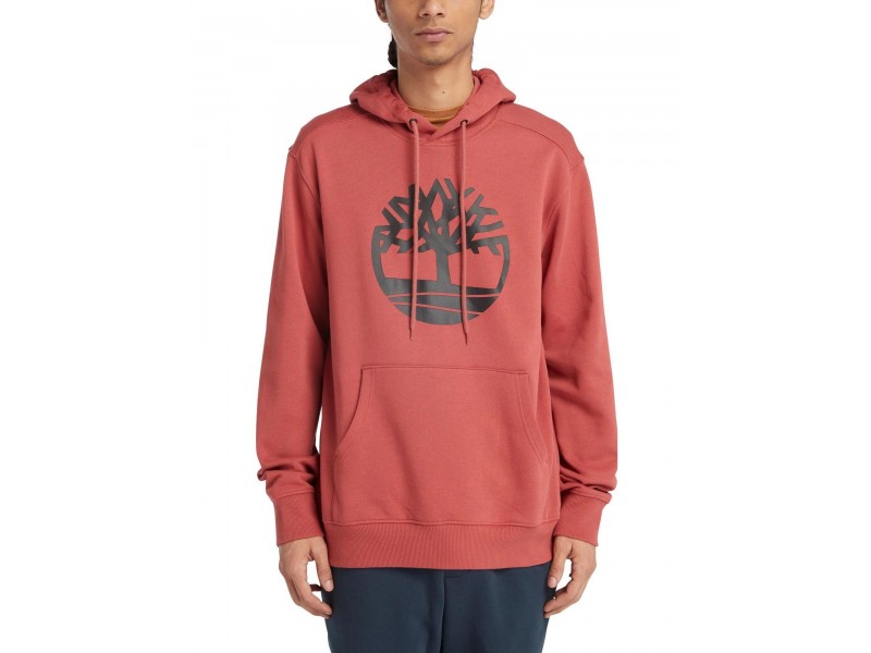 Timberland Tree Logo Hoodie férfi - dv5-red