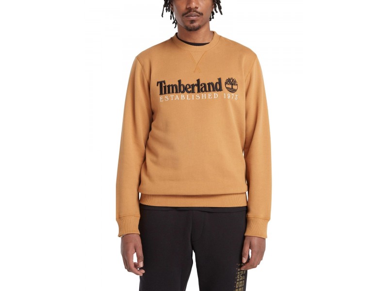 Timberland barna hímzett logós férfi pulóver
