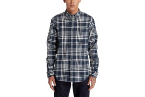 Timberland férfi flanel ing – kockás, organikus pamut