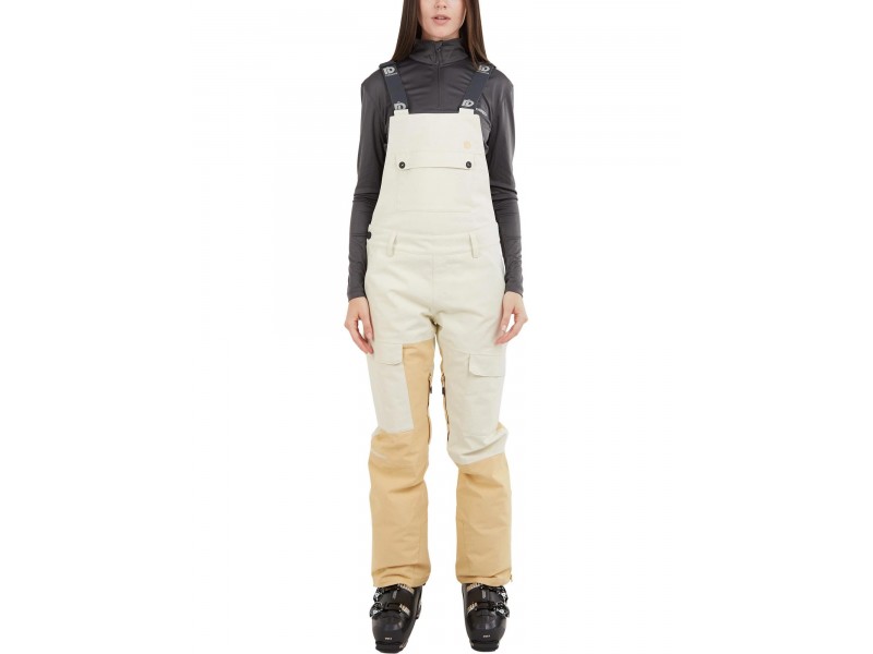 Fundango Sakura Bib Pants D női sínadrág - vanilla