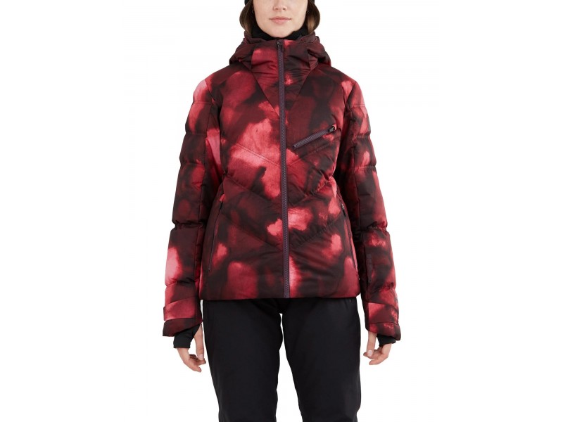 Fundango Elyra női puffer síkabát – Pomegranate