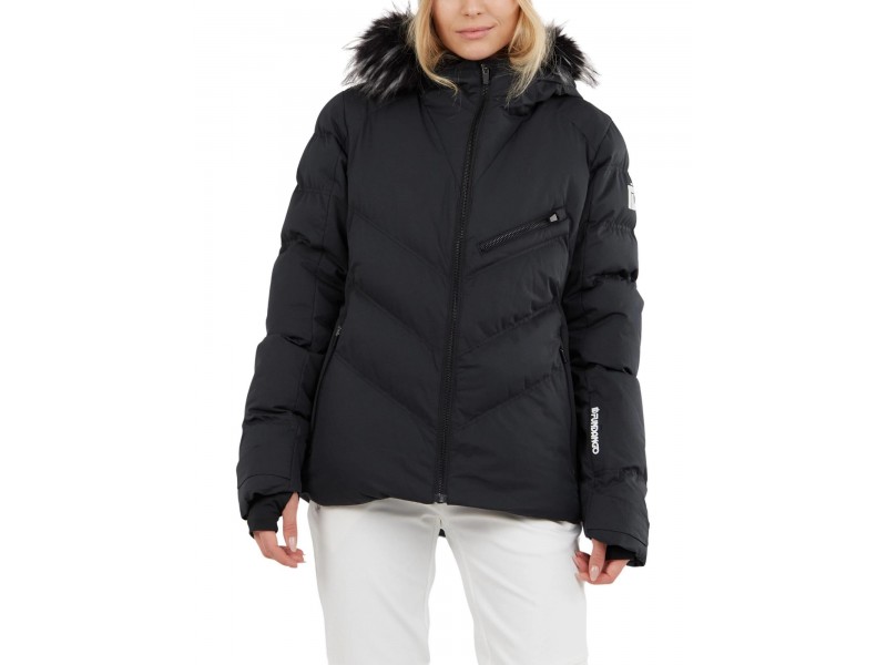 Fundango Elyra Fur női síkabát - fekete (890-black)