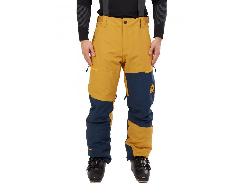 Fundango Teak Pants férfi sínadrág - mustár