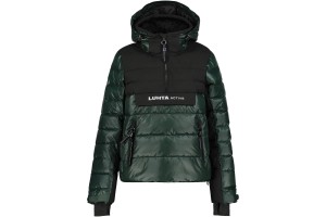 Luhta Kumputunturi női síkabát – sötétzöld
