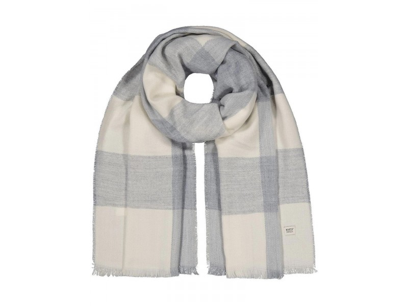 Barts Pattu Scarf D — női kockás sál (02 heather grey)