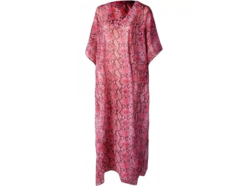 Barts Kribi Kaftan D - női pamut kaftán, 08-pink