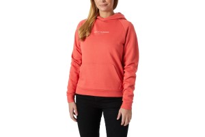 Helly Hansen W Core Hoodie női, piros