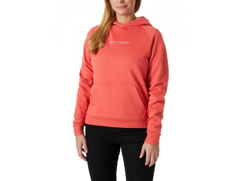 Helly Hansen W Core Hoodie női, piros