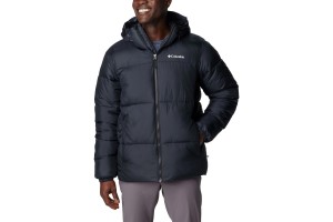 Columbia Puffect Hooded Jacket D — fekete férfi kabát