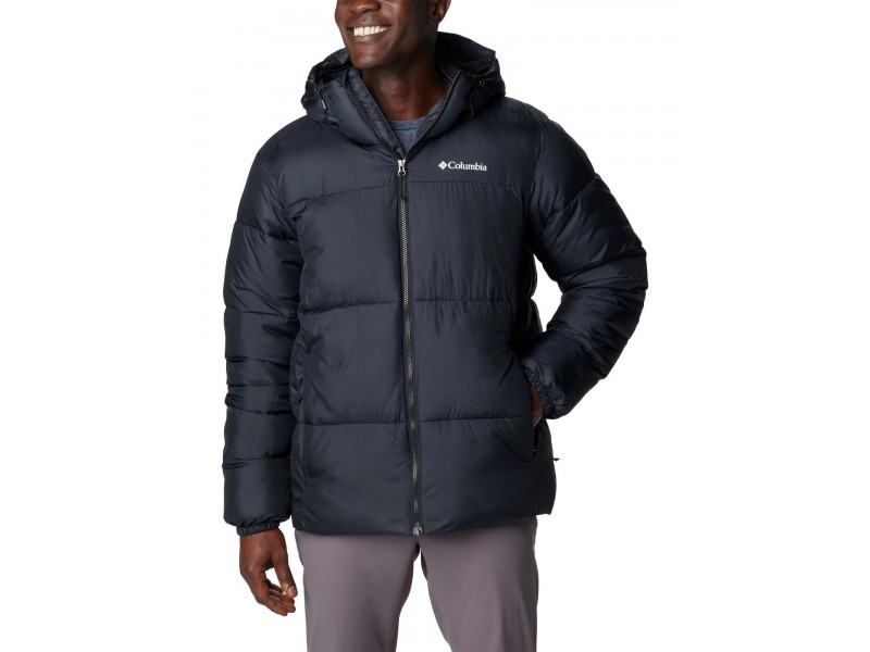 Columbia Puffect Hooded Jacket D — fekete férfi kabát