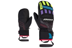 Ziener Luron AS PR junior egyujjas síkesztyű - multicolor