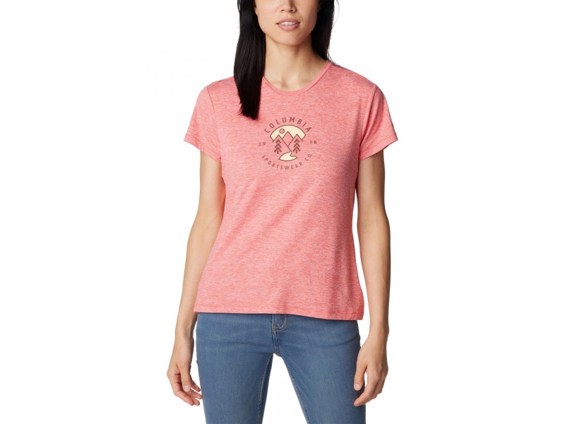 Columbia Sloan Ridge női póló (608 Juicy)