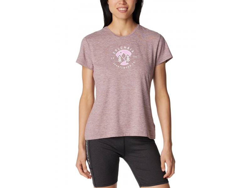 Columbia Sloan Ridge női rövid ujjú póló - szín: 609-fig