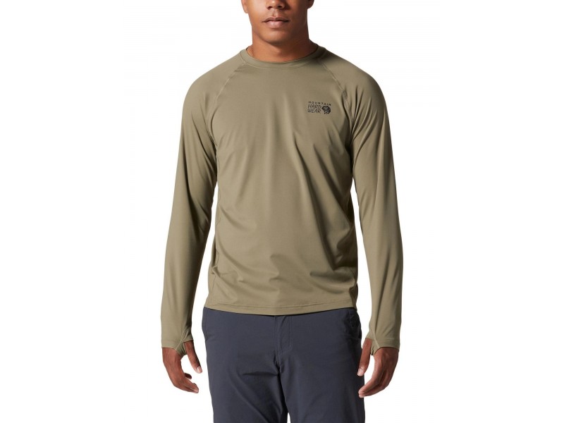 Crater Lake férfi hosszú ujjú - stone green