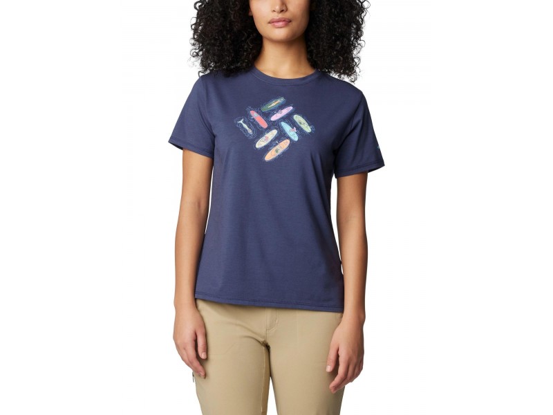 Columbia Sun Trek női póló - Nocturnal