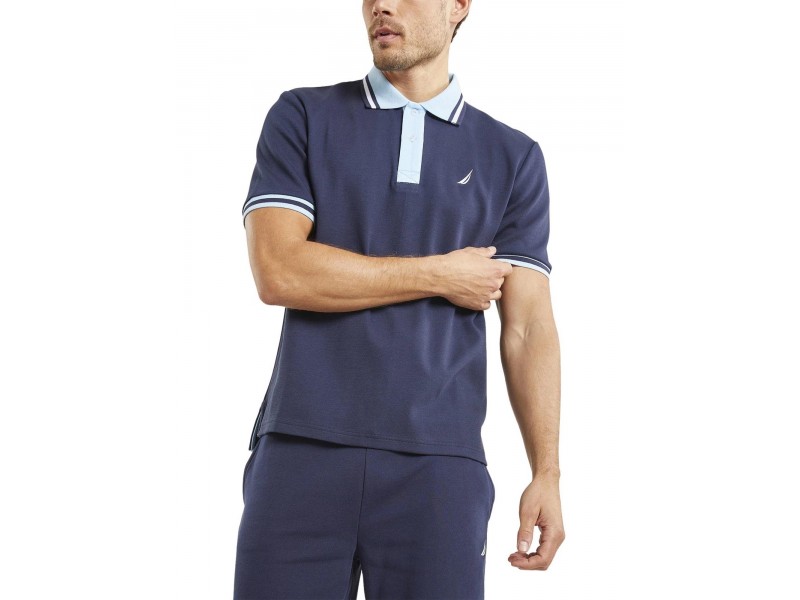 Nautica Langley férfi póló (dark navy)