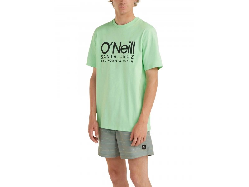 O'Neill Cali Original férfi póló - neon zöld