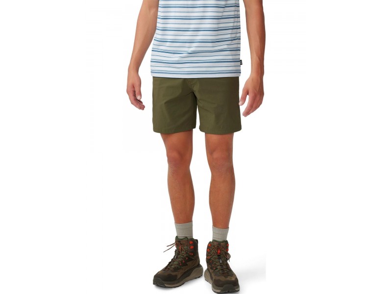 Mountain Hardwear Basin Trek Short - sötét zöld