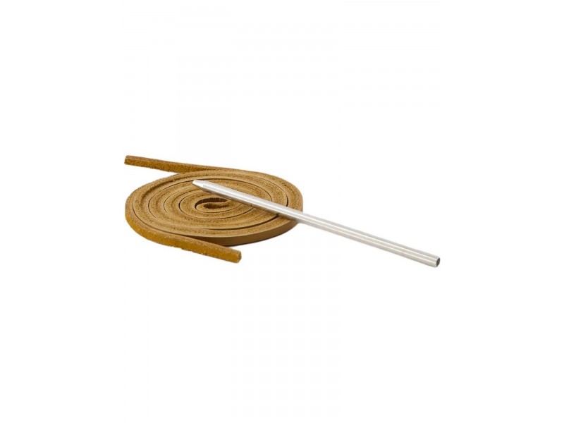 TBS Lacekit D – bőr pótfűző, 065-marron