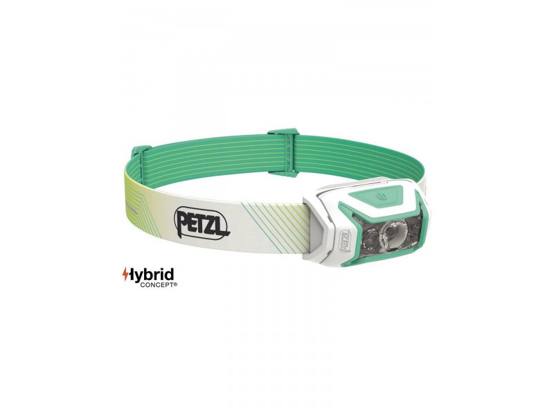 Petzl ACTIK CORE fejlámpa - gre-green (zöld), 450 lm