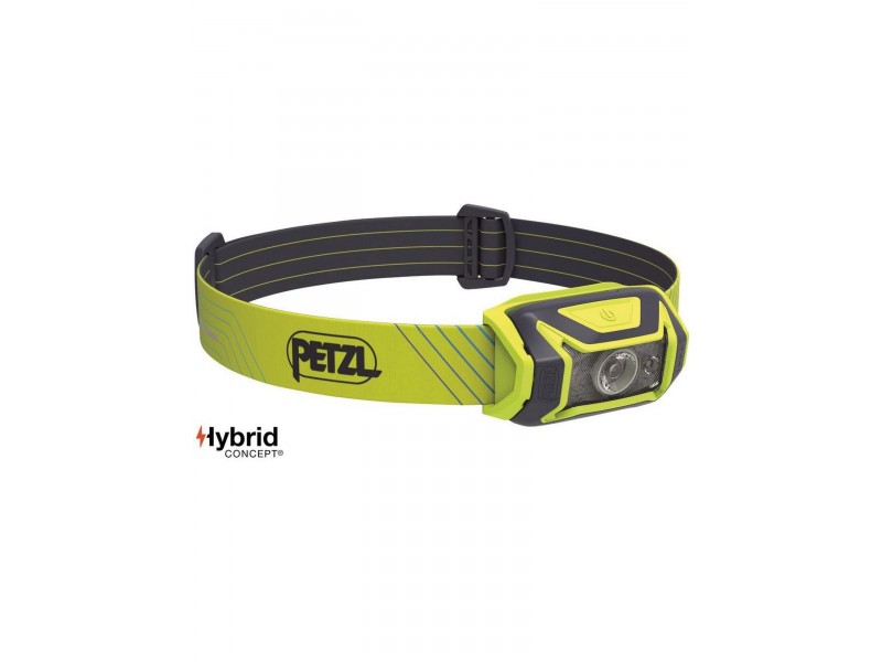 Petzl TIKKA CORE fejlámpa – sárga, 450 lm