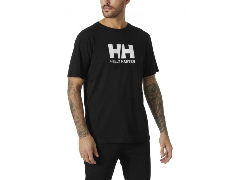Helly Hansen HH Logo férfi póló - fekete