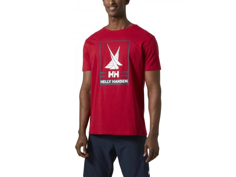 Helly Hansen Shoreline T-Shirt 2.0 D férfi, 163-red