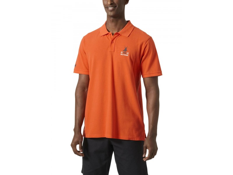 Helly Hansen Koster férfi polo – 307 Flame