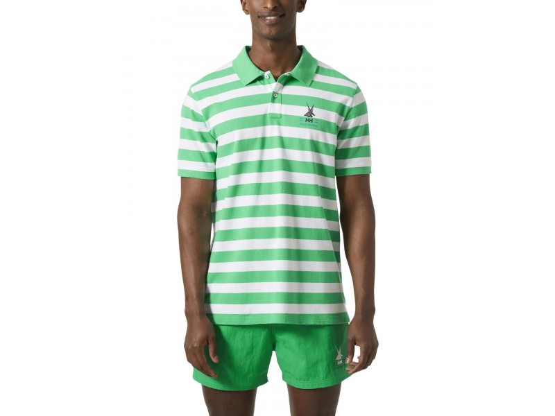 Helly Hansen Koster Polo - élénk zöld, organikus pamut