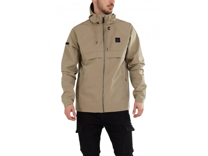 Fundango Clayton férfi dzseki – műbőr részletek