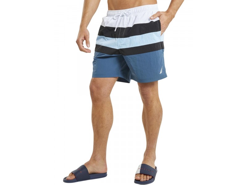 Nautica Quebec 6 férfi fürdőnadrág - fehér