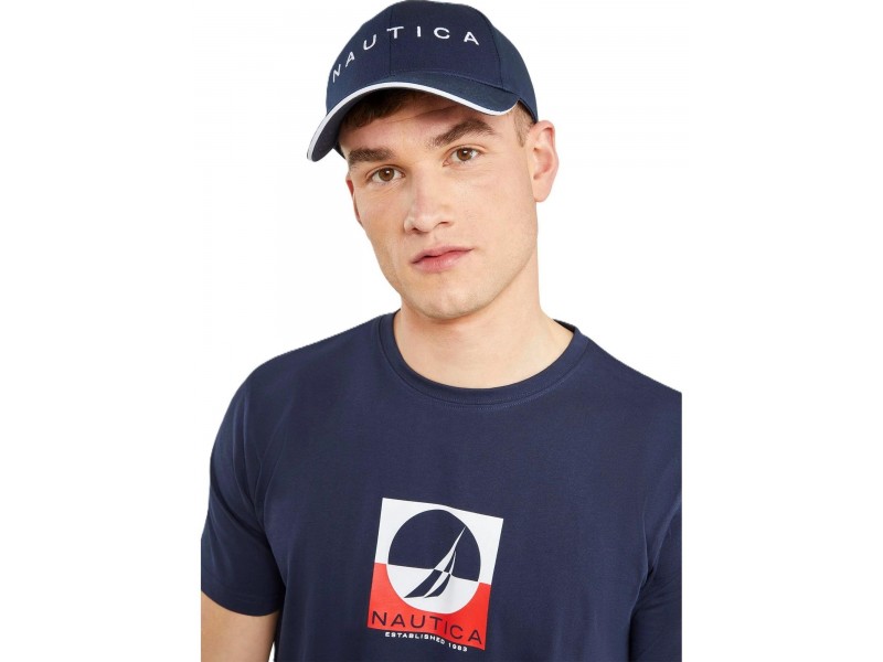 Nautica Robson Snapback sapka - Dark Navy