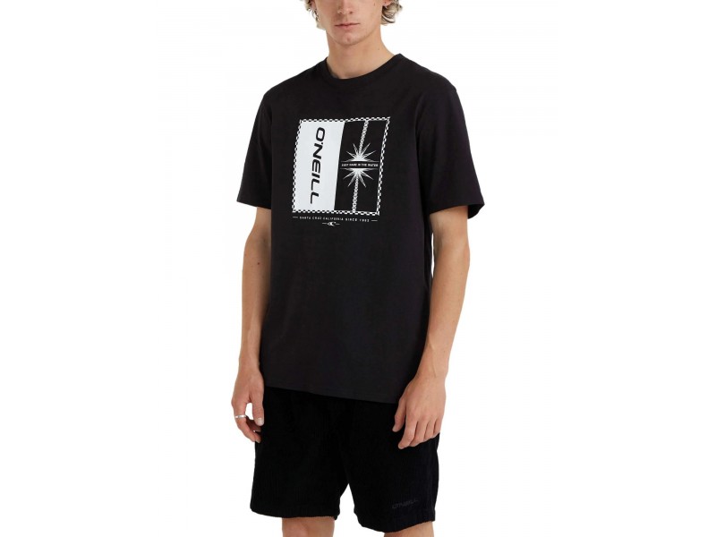 O'Neill Mix & Match Palm férfi póló - fekete