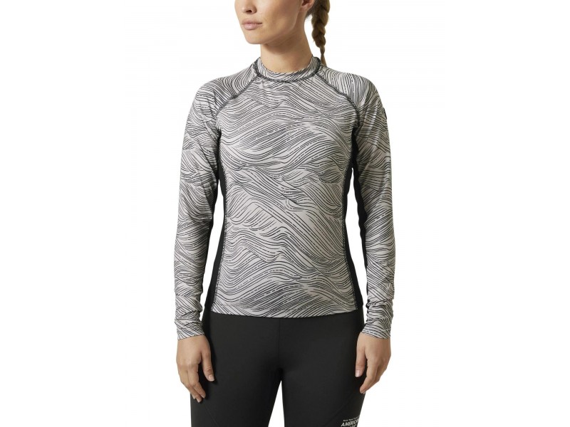 Helly Hansen női W Waterwear Rashguard D - 094 Pink Cloud