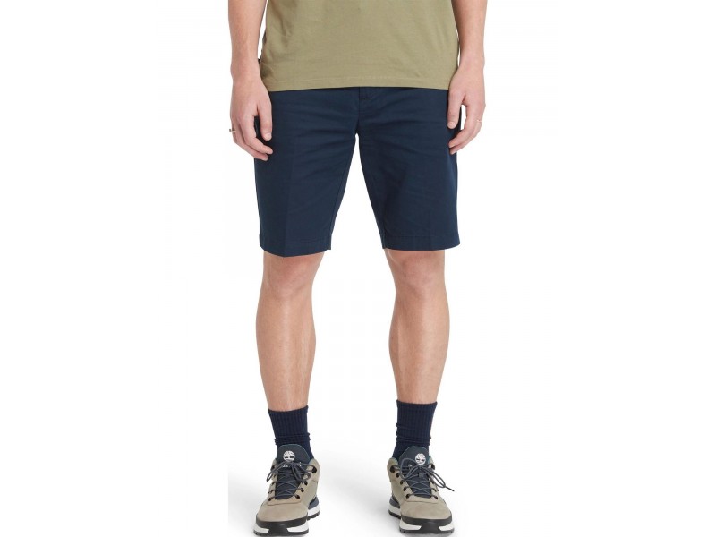 Timberland férfi Stretch Twill Chino Short sötétkék