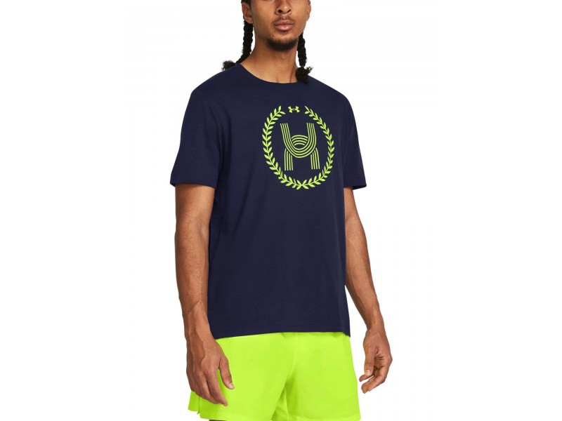 Under Armour UA Run Everywhere férfi póló - sötétkék