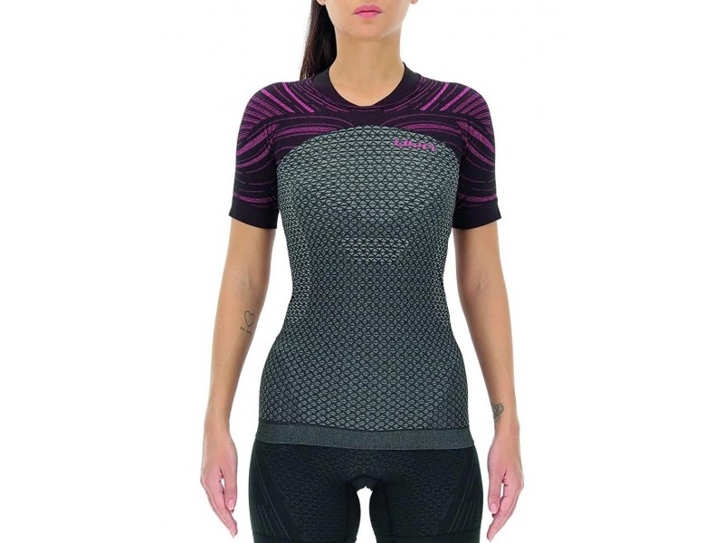 UYN Lady Running Coolboost női póló — dawn grey/pink