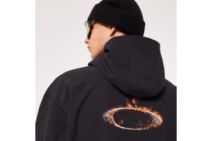 Oakley Solar Rail Softshell Hoodie - fekete