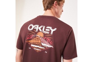 Oakley Sunny Rogue B1b - bordó férfi póló