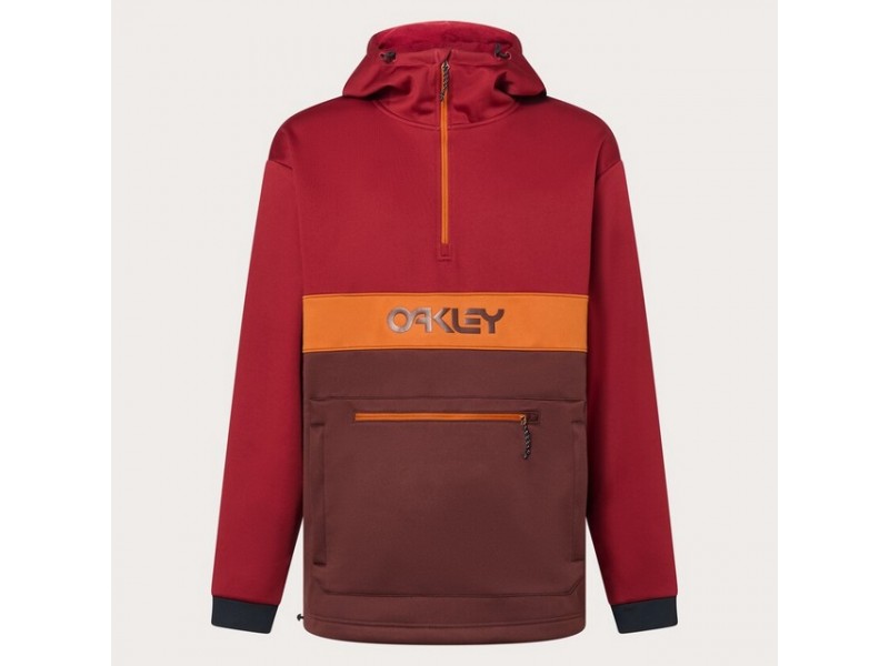 Oakley Tnp Nose Grab softshell pulóver - bordó
