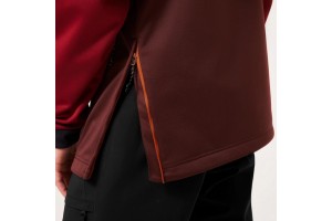 Oakley Tnp Nose Grab softshell pulóver - bordó