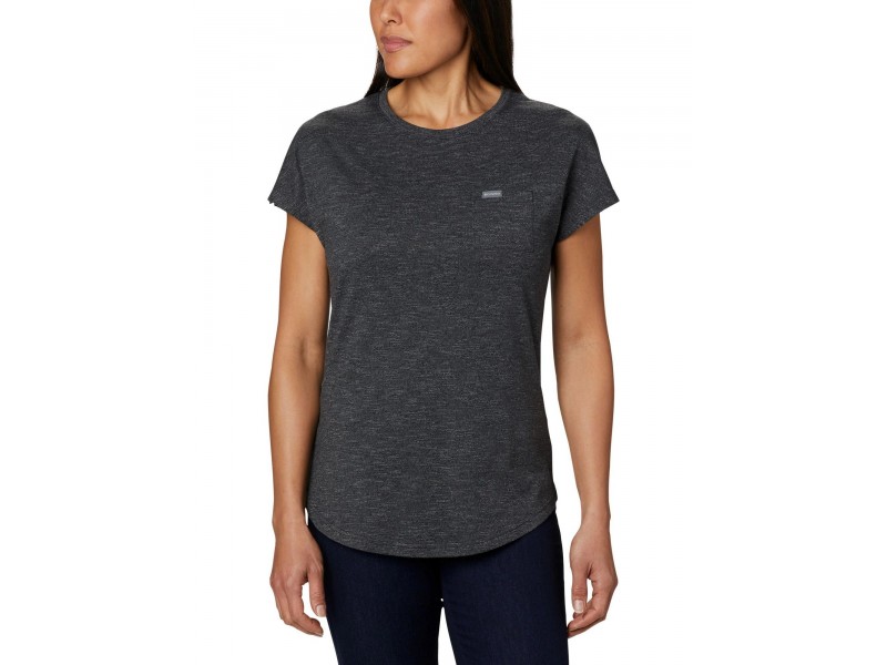 Columbia Cades Cape Tee D – fekete női póló