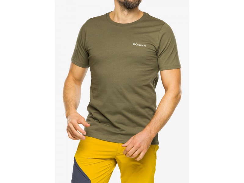 Columbia CSC Seasonal Logo Tee - férfi póló (397 stone green)