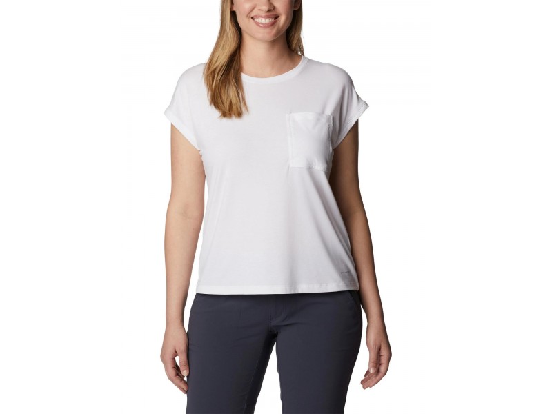 Columbia Boundless Trek női rövid ujjú póló, fehér