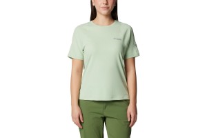 Columbia Summit Valley női rövid ujjú póló - 349 Sage Leaf