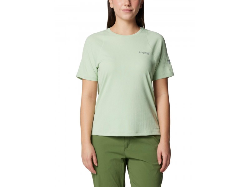 Columbia Summit Valley női rövid ujjú póló - 349 Sage Leaf
