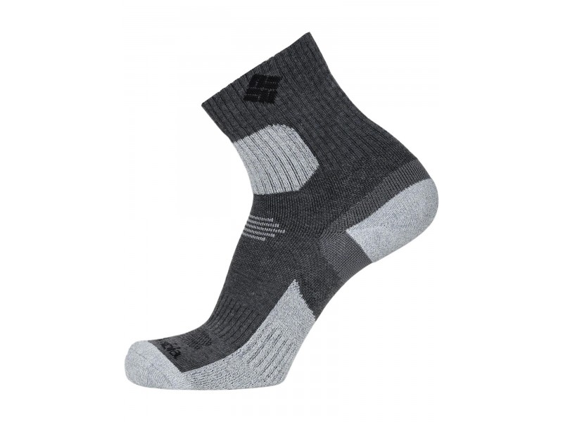 Columbia 1PP CROP HIKE CREW férfi túrazokni - charcoal