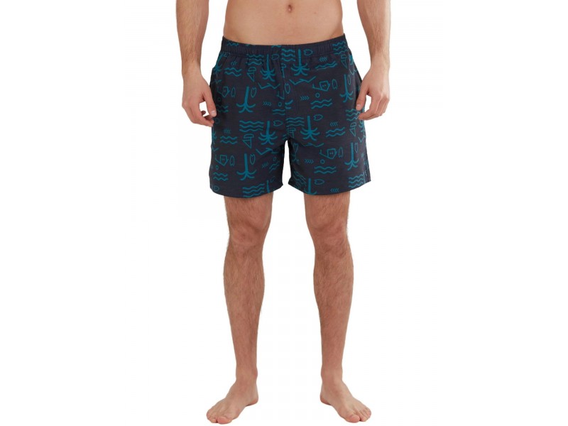 Fundango Bono Print boardshort - férfi fürdőnadrág