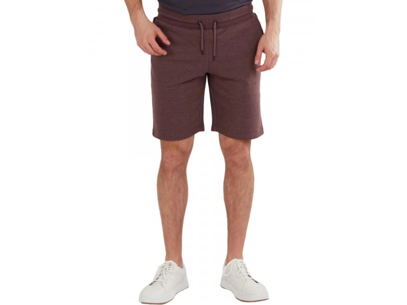 Fundango Delon férfi rövidnadrág - mauve heather
